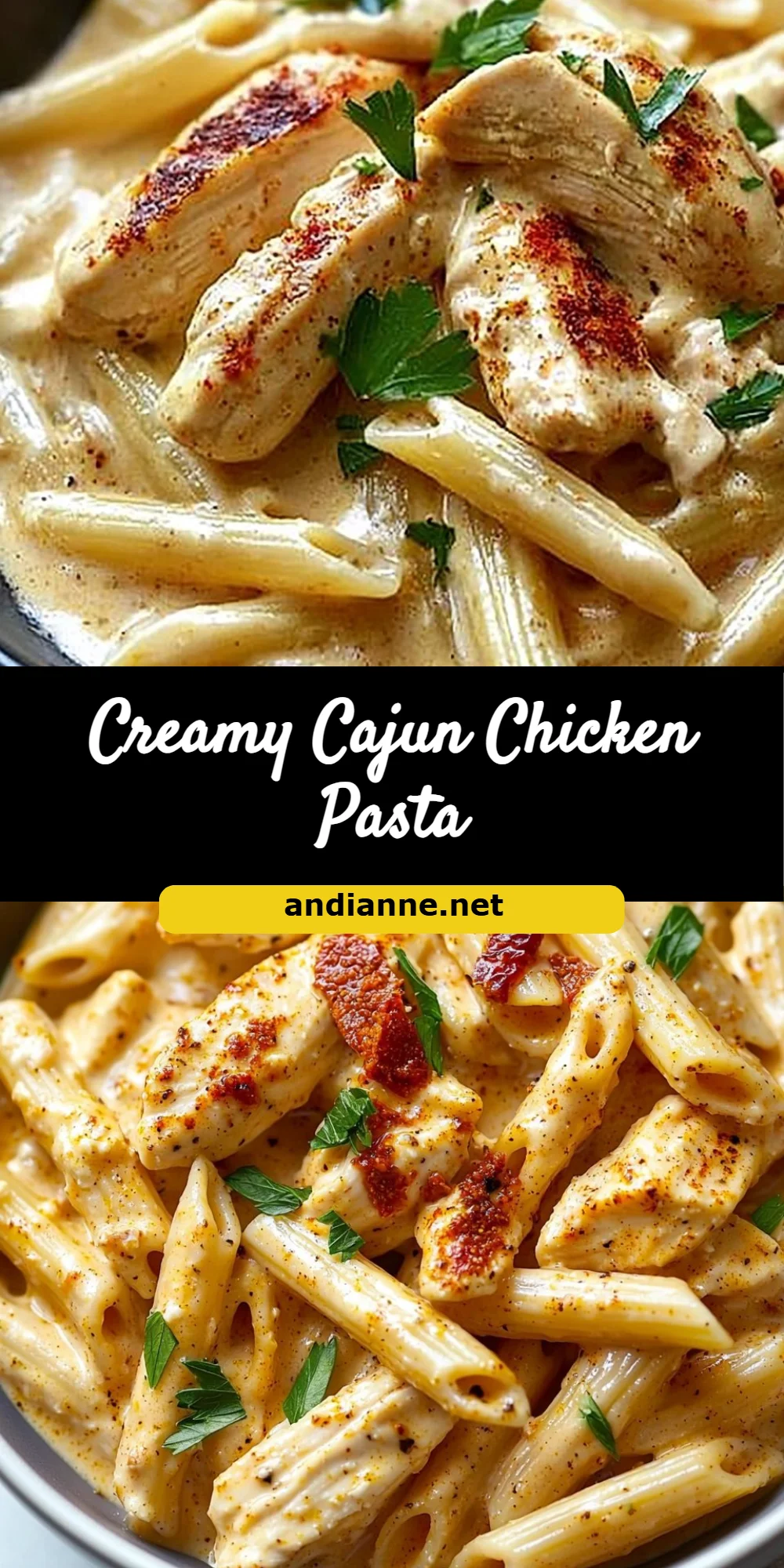 Creamy Cajun Chicken Pasta