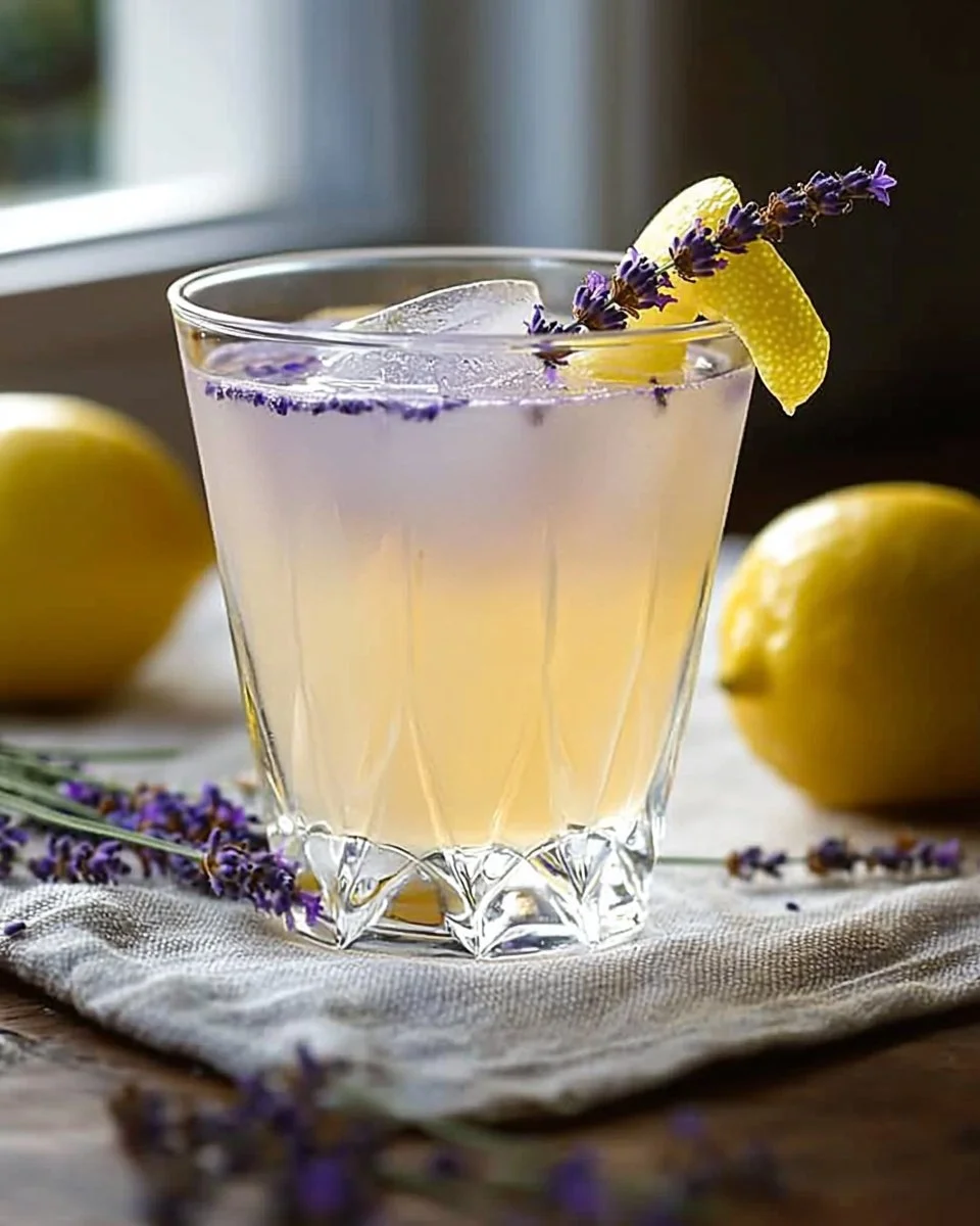 Lavender Lemon Drop Martini