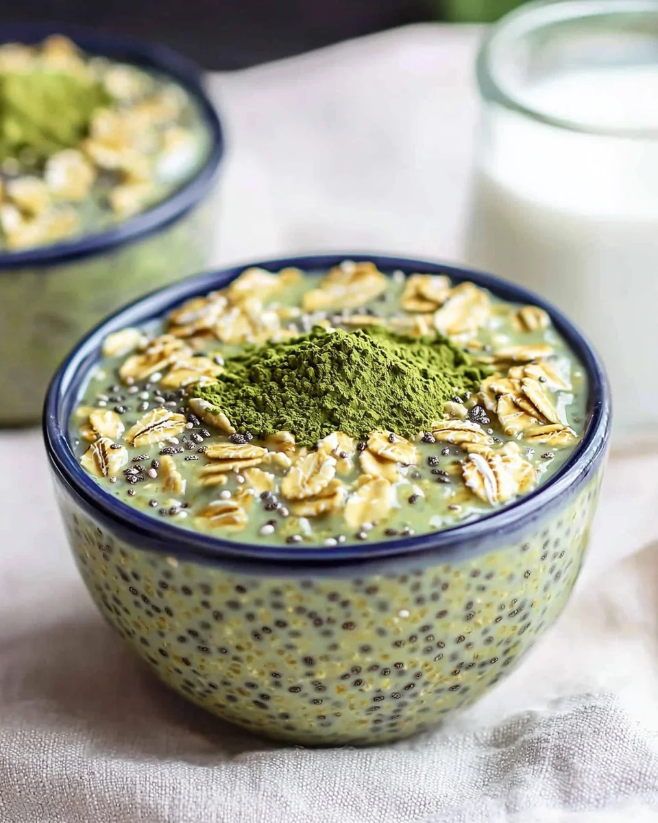 Matcha Overnight Oats