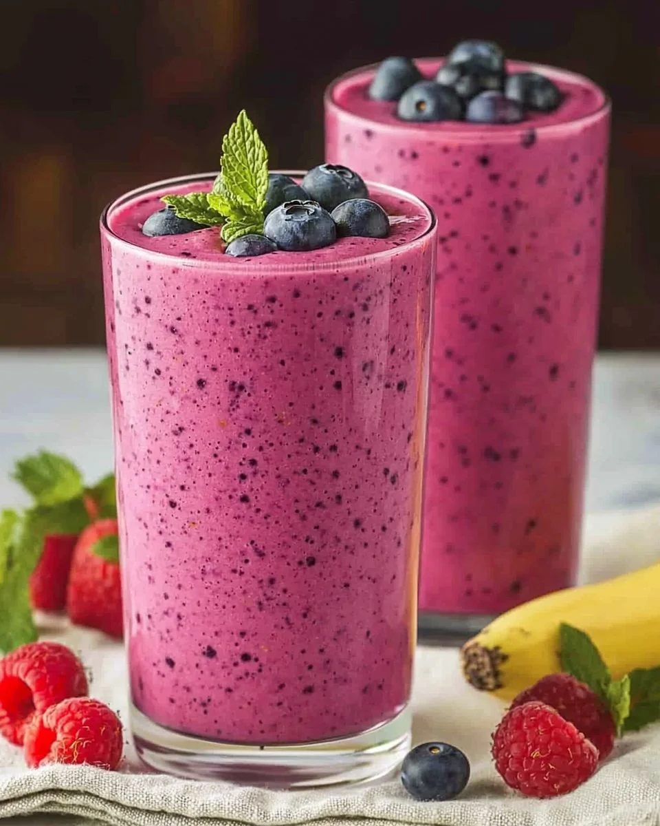 Mixed Berry Smoothies