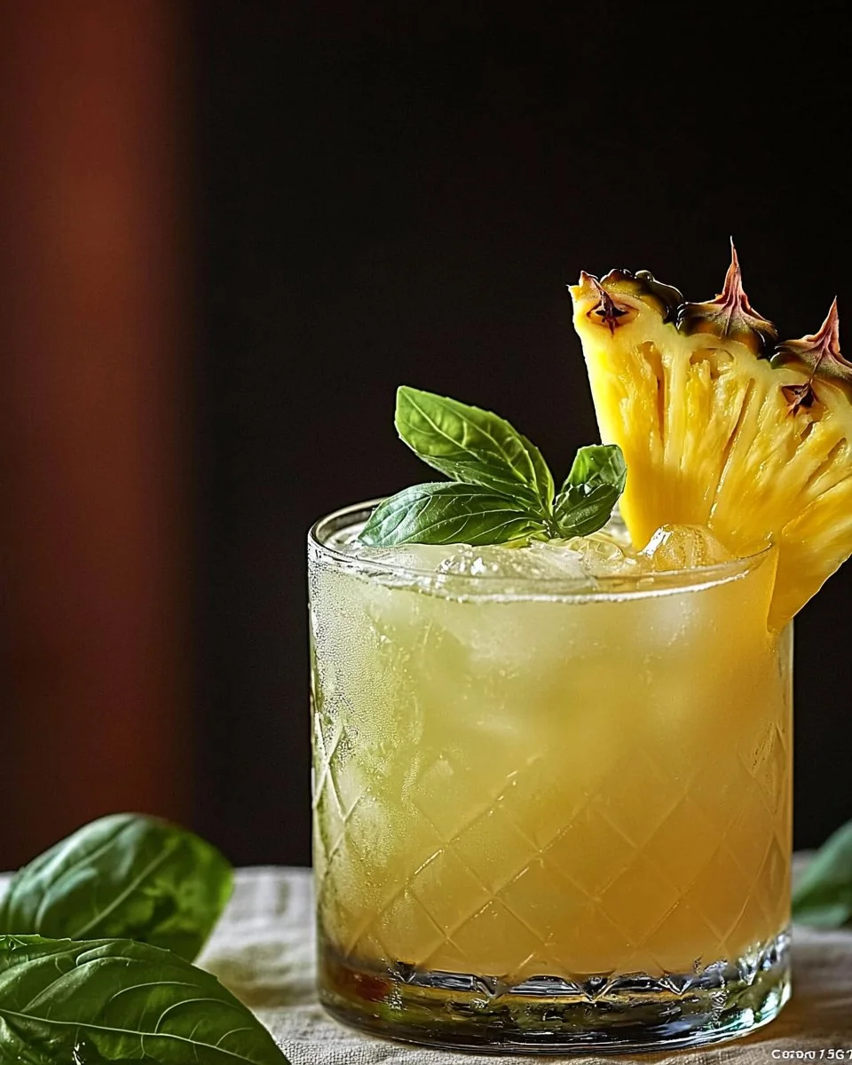 Pineapple Basil Smash