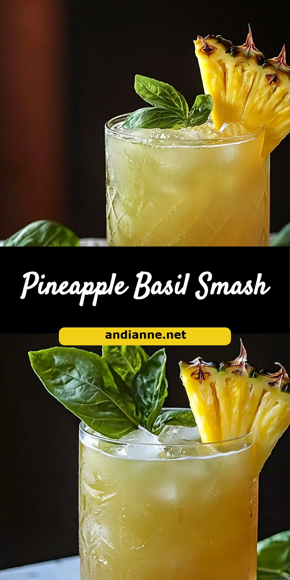 Pineapple Basil Smash