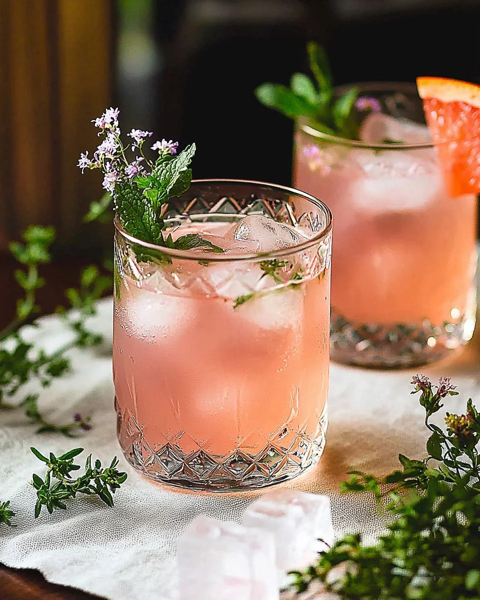 Pretty Pink Cocktails