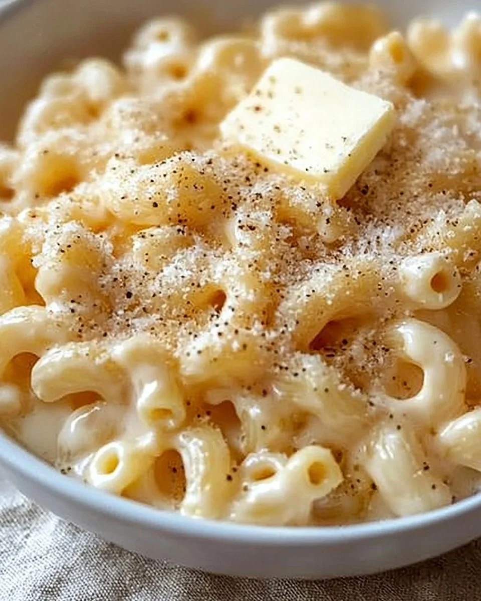 Quick White Cheddar Macaroni and Cheese