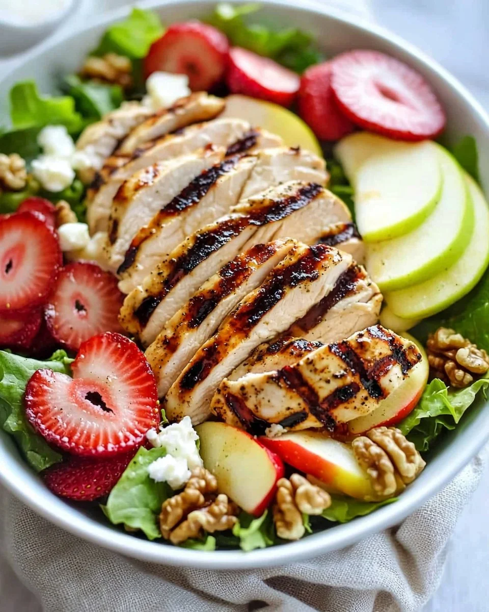 Refreshing Grilled Chicken Salad