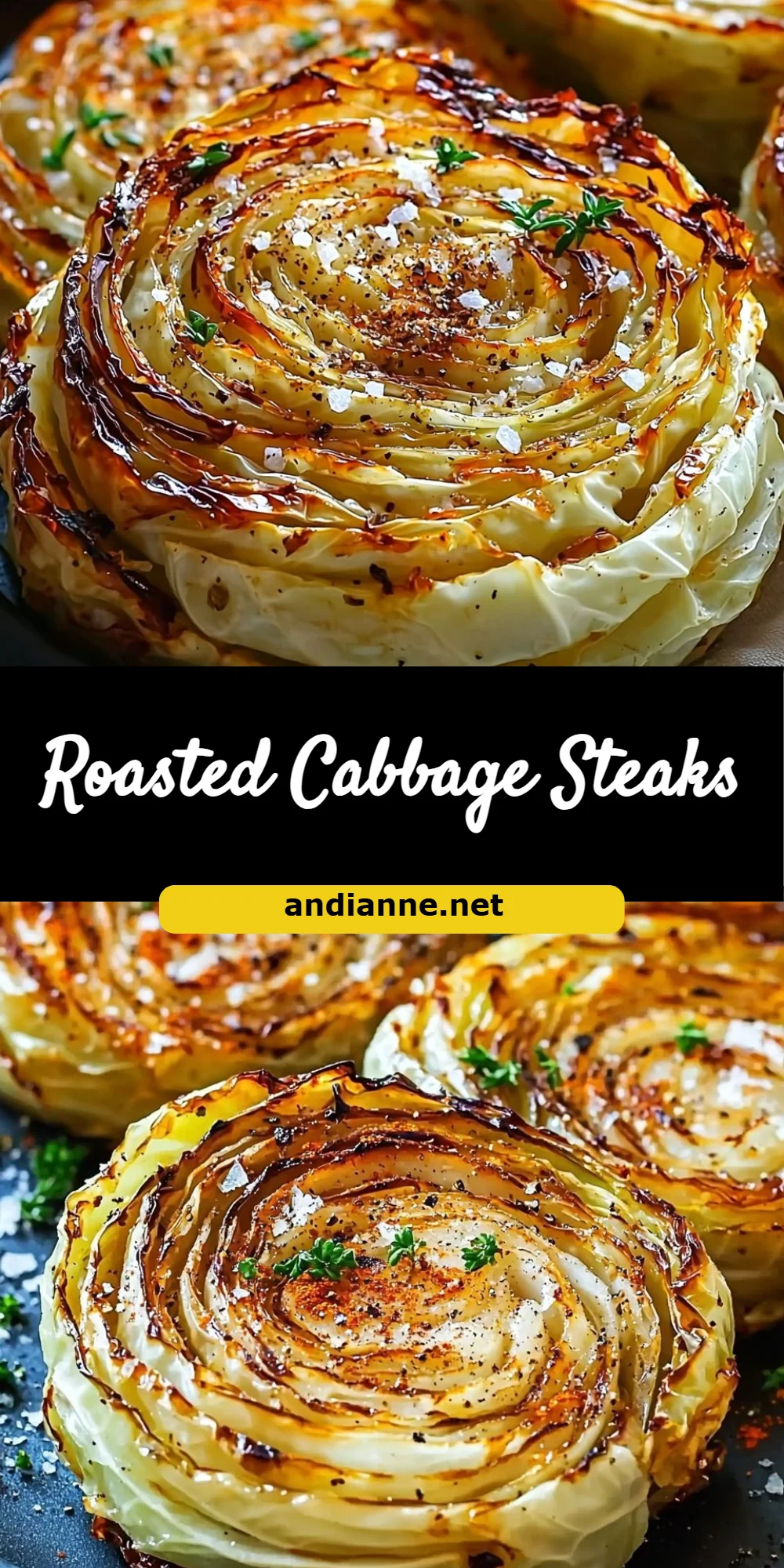 Roasted Cabbage Steaks