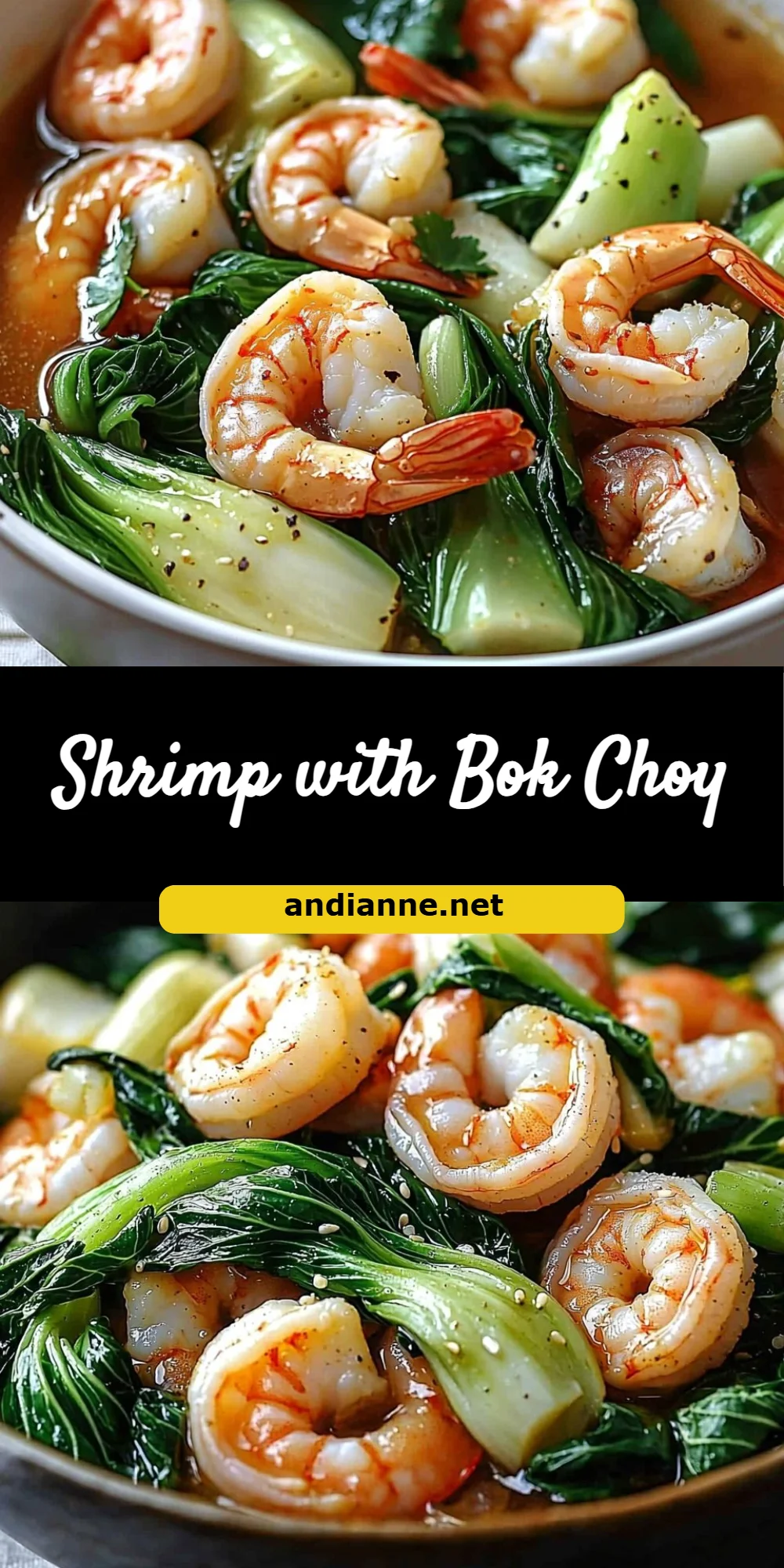 Shrimp with Bok Choy