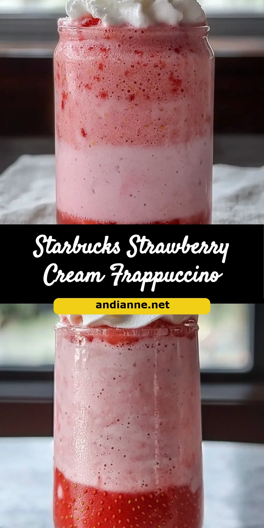 Starbucks Strawberry Cream Frappuccino