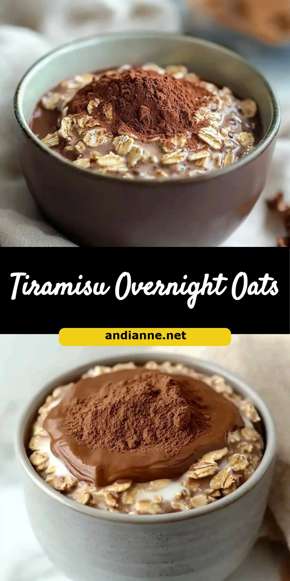 Tiramisu Overnight Oats