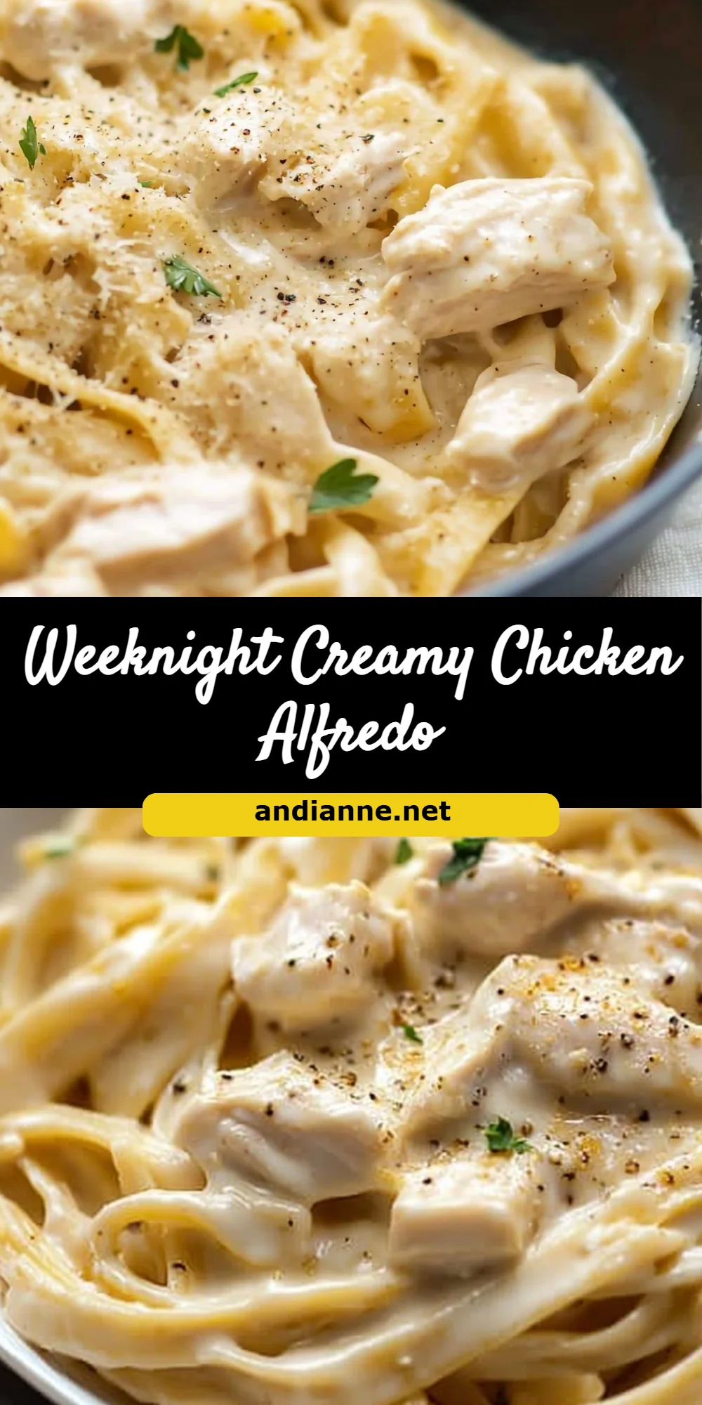 Weeknight Creamy Chicken Alfredo